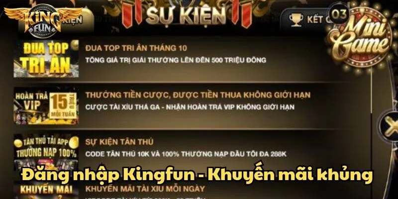 Tránh chia sẻ tài khoản Kingfun để bảo mật thông tin